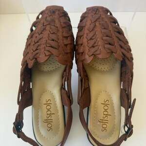 SoftSpots Women's Brown Sandals